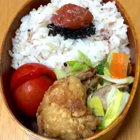 Snapdishの料理写真:野菜炒めのお弁当|田中心さん