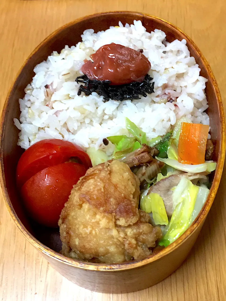 Snapdishの料理写真:野菜炒めのお弁当|田中心さん