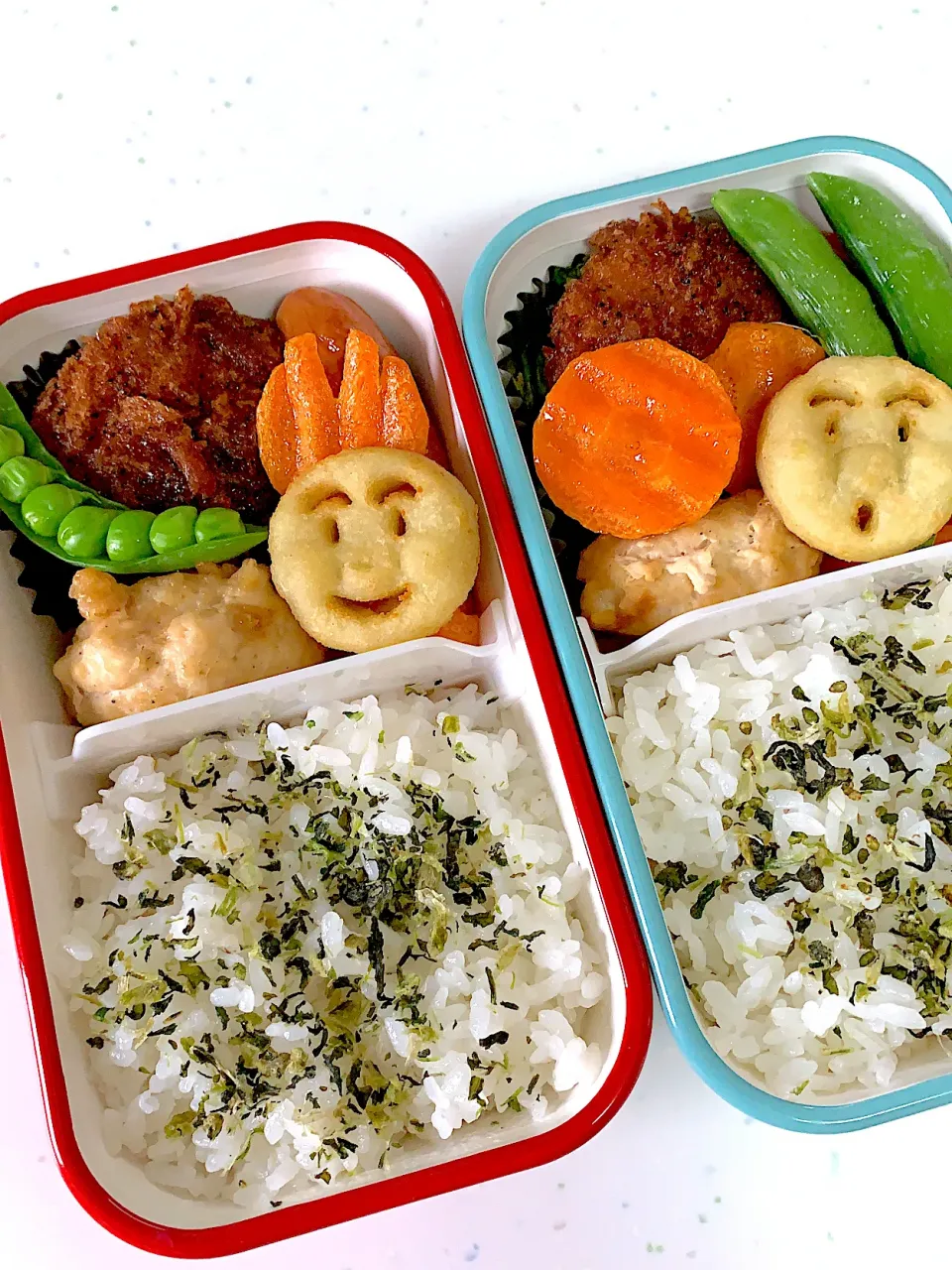 Snapdishの料理写真:2021/5/11高校生の娘と私のお弁当|hiro himiさん