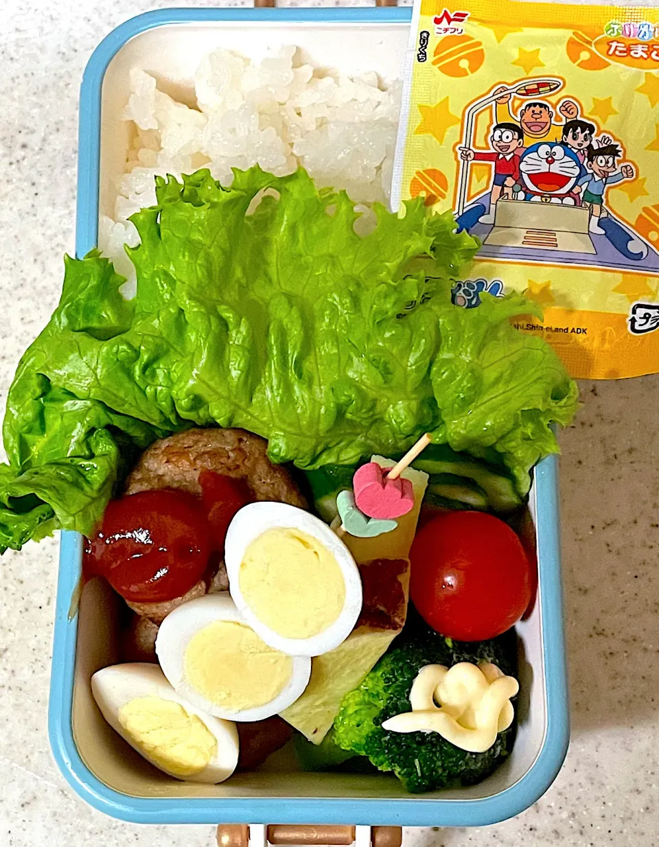 Snapdishの料理写真:ハンバーグ弁当|besさん