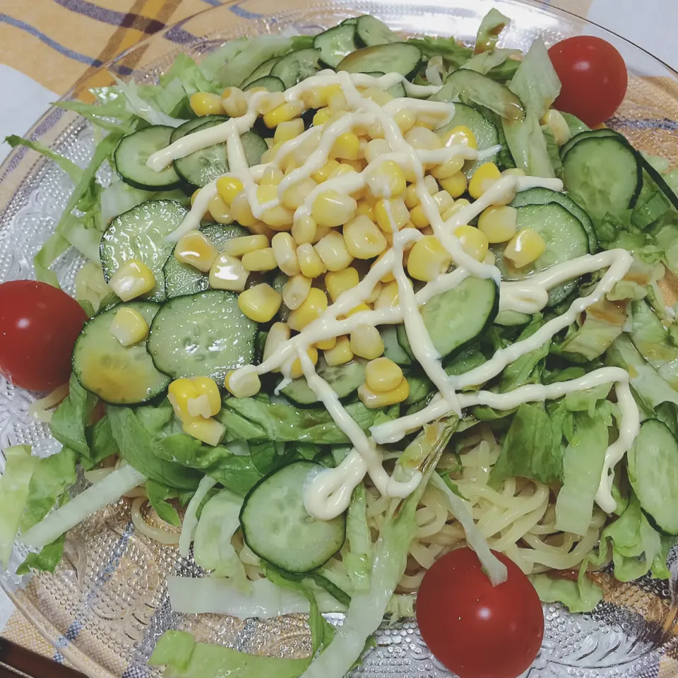 Snapdishの料理写真:冷し中華🧐？サラダ麺🥗？|waiwaiさん