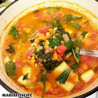 Snapdishの料理写真:Italian Lentil Soup 🍲 😋 👩🏽‍🍳|Mariafit4life🇺🇲🪶🦅さん