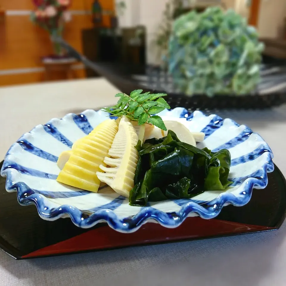 Snapdishの料理写真:筍の若竹煮|Kaorinboさん