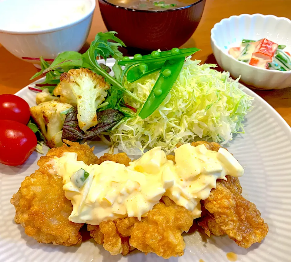 チキン南蛮の夕飯|あっちゃんさん