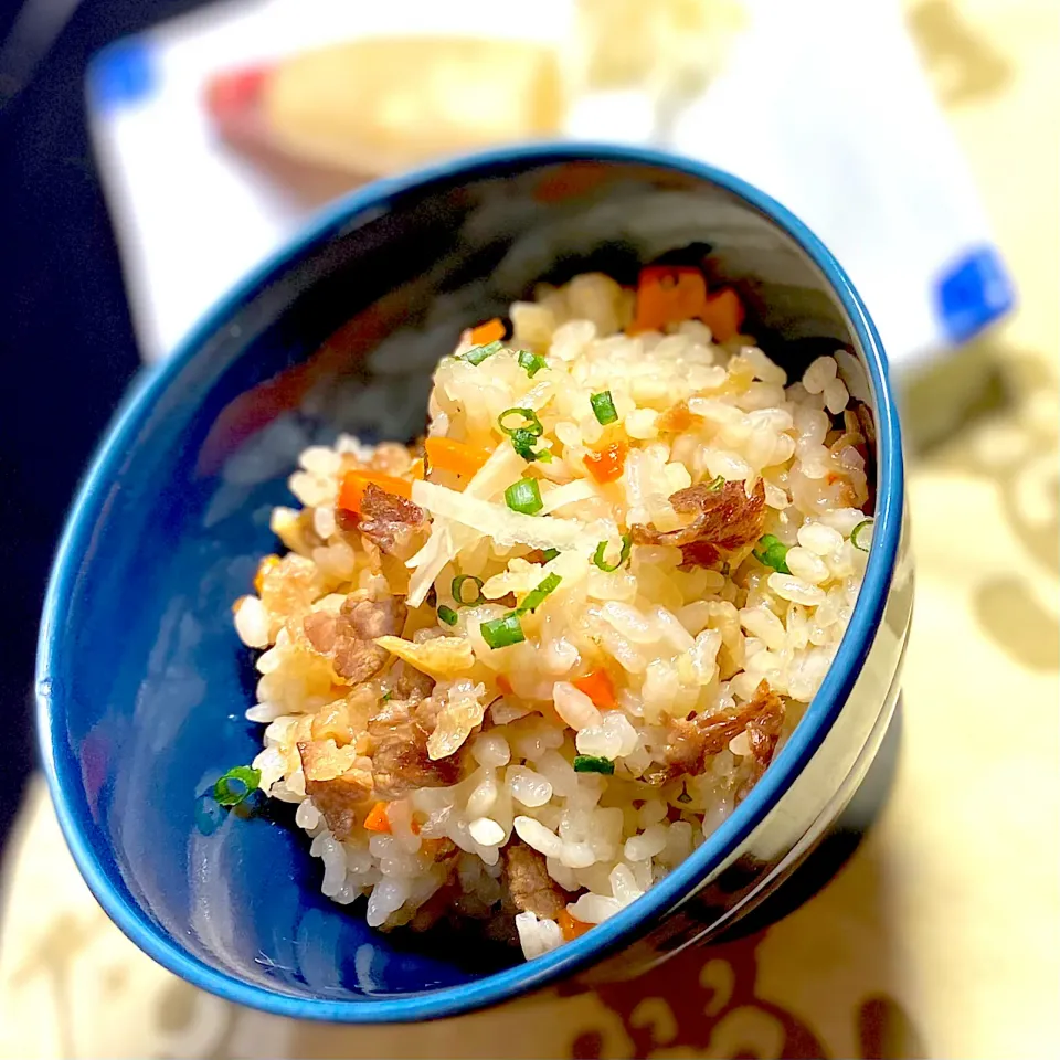 パパ氏さんの料理 新生姜と牛肉の炊き込みご飯|エコル　ピコさん