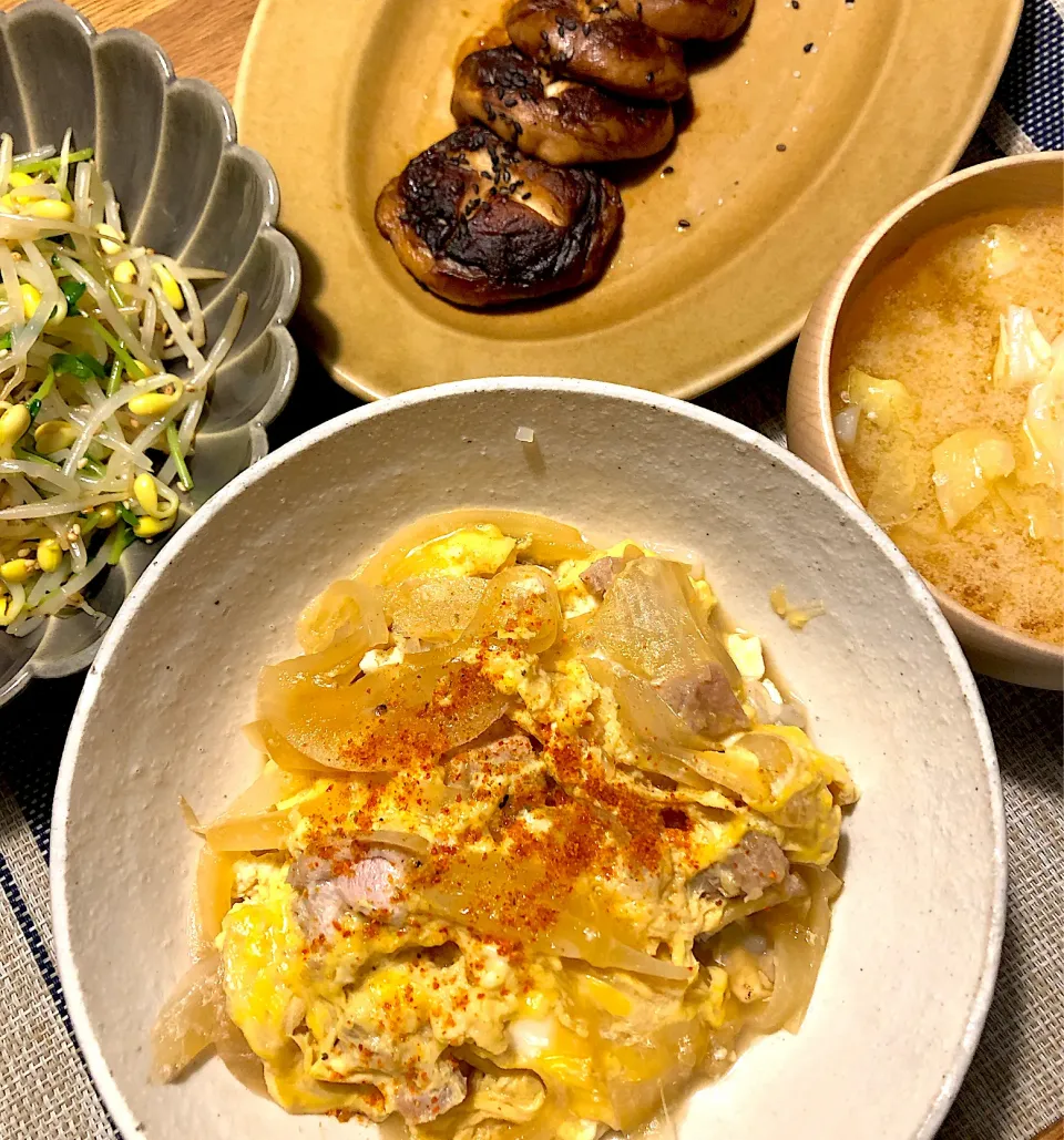 親子丼🐔🐣|けんちんさん