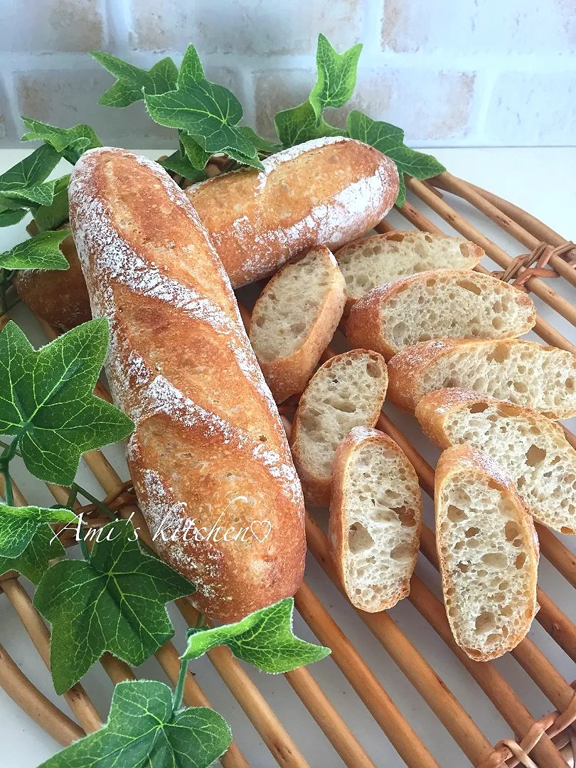 のっぺり〜なバゲット😅🥖|あみさん