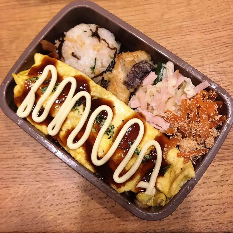 Snapdishの料理写真:中3娘弁当5月12日|hatabowwyomeさん