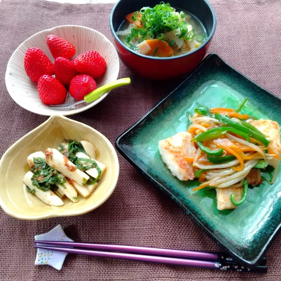 バサのさっぱり野菜ポン酢あんかけ|真希さん