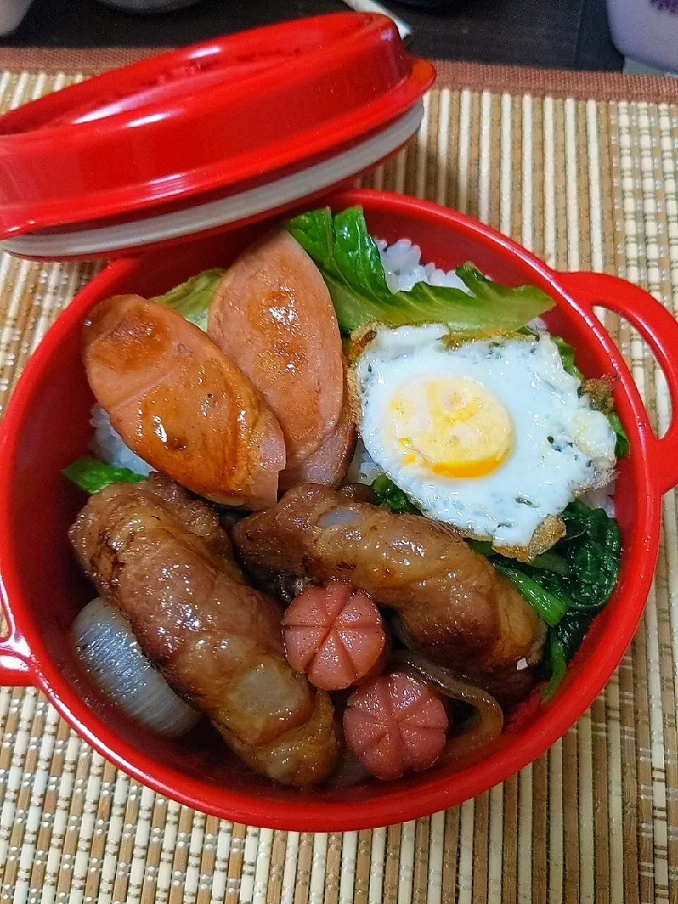 玉ねぎの肉巻き弁当|ぽん⁎⋆*﻿さん