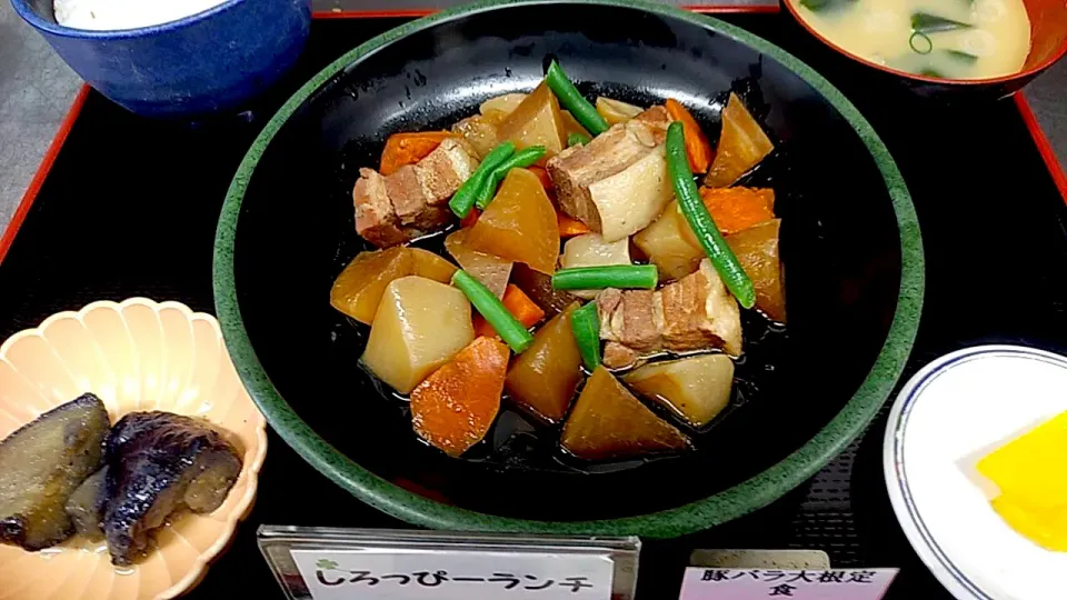 豚バラ大根定食|nyama1さん