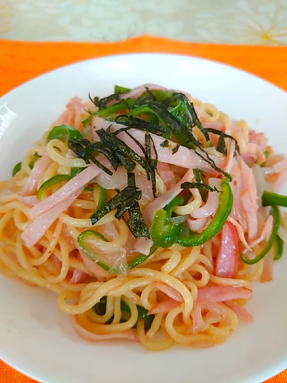 マルちゃんたらこバター味の
焼きそば|🍒ふみりん🍒さん