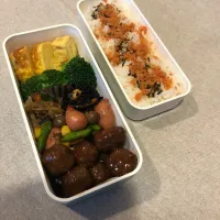 Snapdishの料理写真:高3娘弁当|ノーマンさん