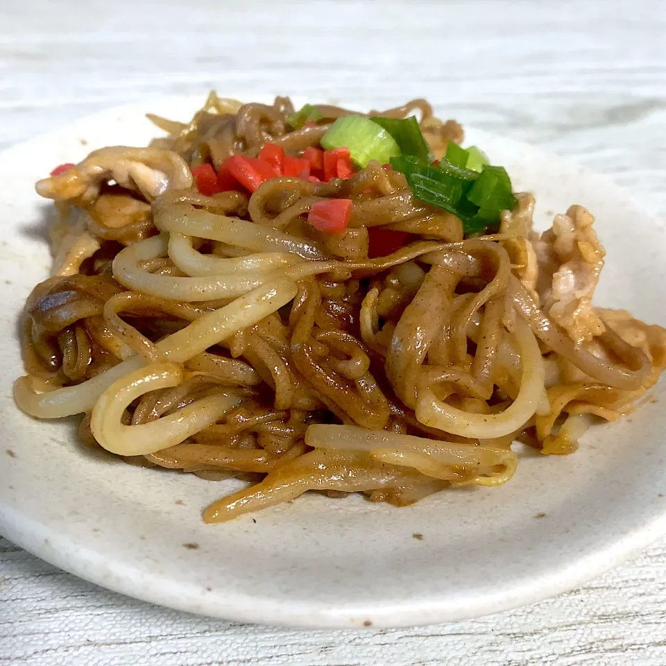 蕎麦で作る焼きそば|Johnnanaさん