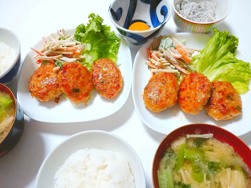 大葉の照り焼きつくね|☘️みどり食堂さん