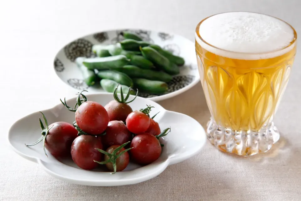 三浦野菜。トスカーナバイオレットと赤実のそらまめ|マユマユさん