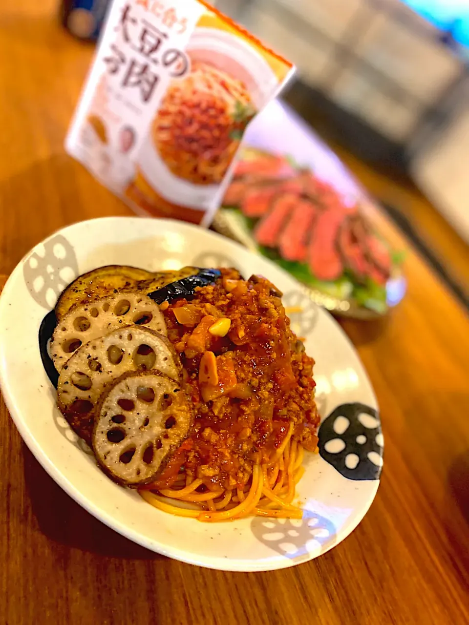 大豆ミートでトマトパスタ🍅|ふくすけ食堂さん