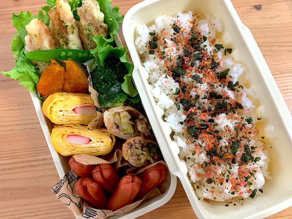 Snapdishの料理写真:5/12息子弁当|もこ。さん