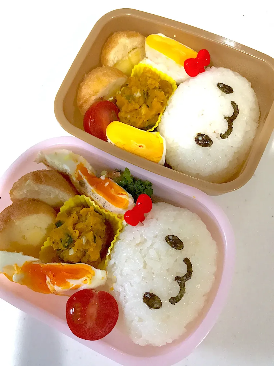 娘たち(年少・1歳児)弁当👧👶 21'0513|ももち弁当🍙さん