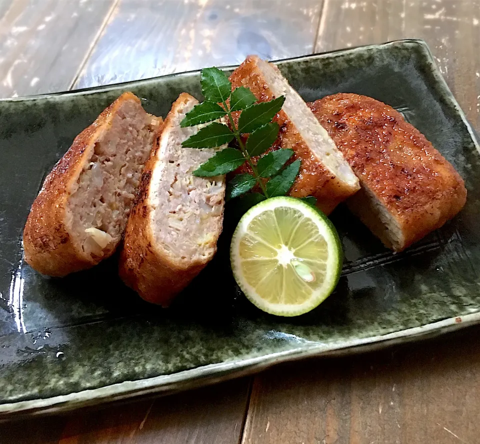 豚ひき肉とキャベツのきつね焼き|七海さん