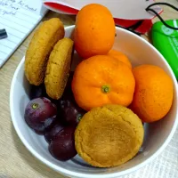 Work From Home Snacks #Essentials #FoodIsEssential #FoodIsLife 🍪🍊🍇|VirgoSpyさん