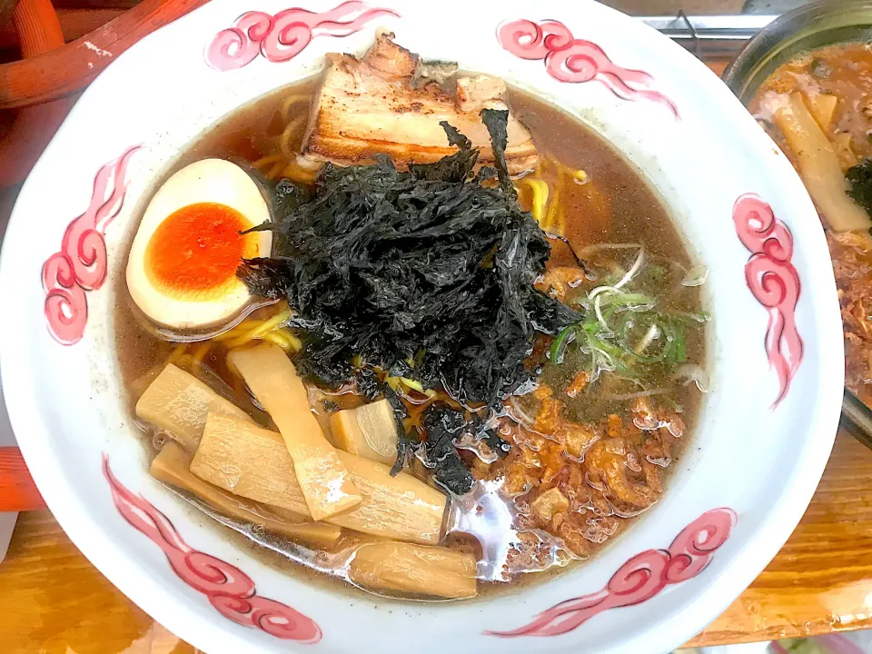 亀の手ラーメン（大盛り）|草津の屋台　トタン家さん