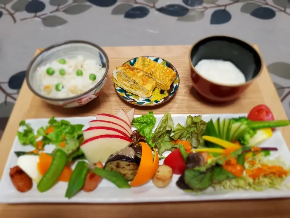 今日の朝ごはん🍚|こまちさん