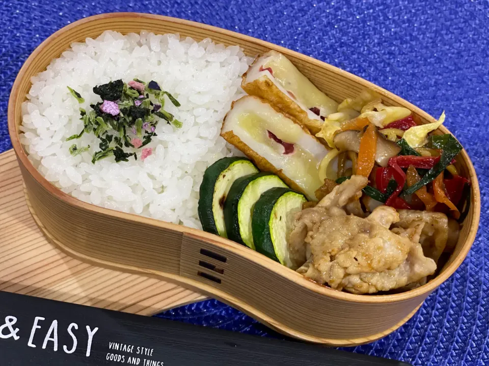 Snapdishの料理写真:2021.4.21 夫弁当🍱|Seikoさん