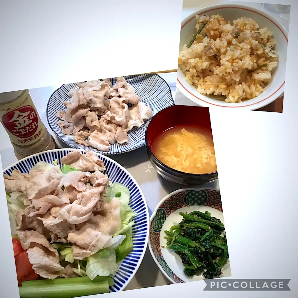 Snapdishの料理写真:冷しゃぶサラダ|Yukikoさん