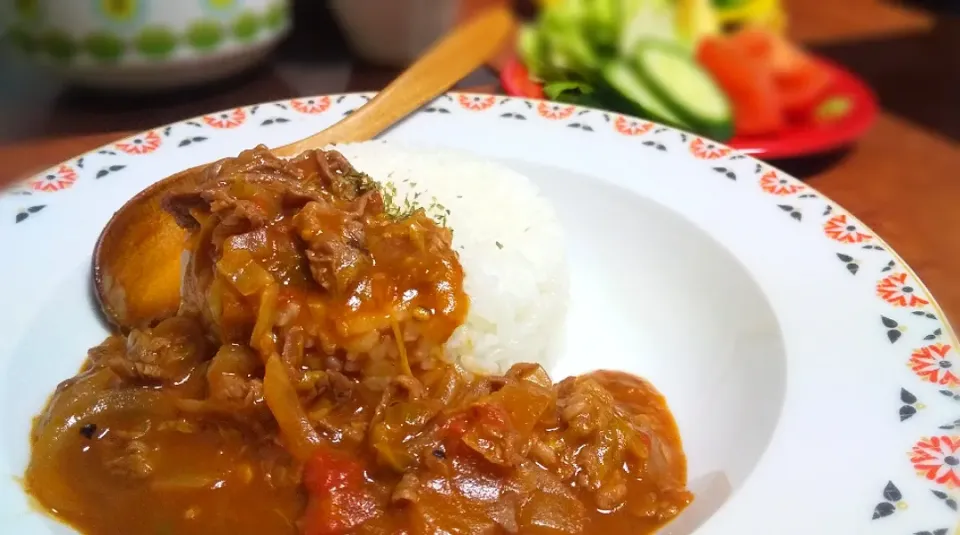 【美味しいヘルシー♡ギルトフリー】糀甘酒入りトマト缶deハッシュドビーフ|Aya☺︎さん