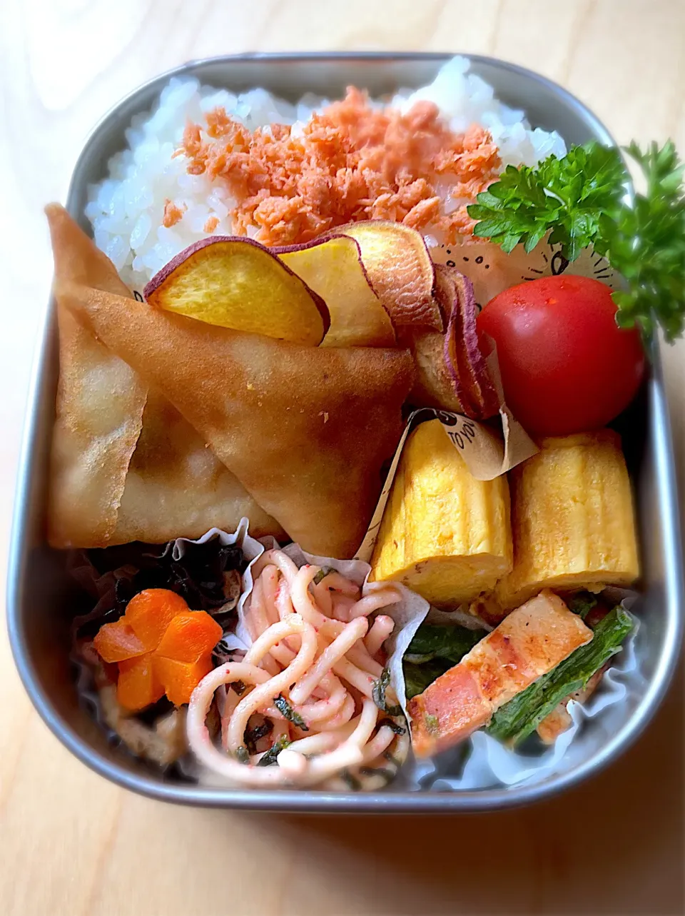 今日の中学生男子弁当🍱|はぴたさん