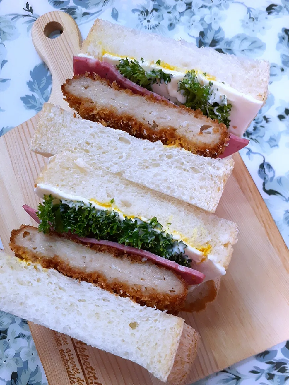 Snapdishの料理写真:🔷lunch🥪サンドイッチ🔷20210514|@きなこさん