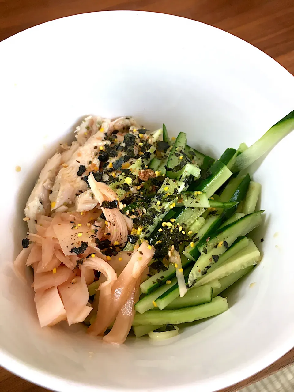 自家製ガリですっきり！冷やし中華麺|にゃふてんさん