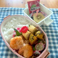 Snapdishの料理写真:中学生娘のお弁当|りんご✖️2さん