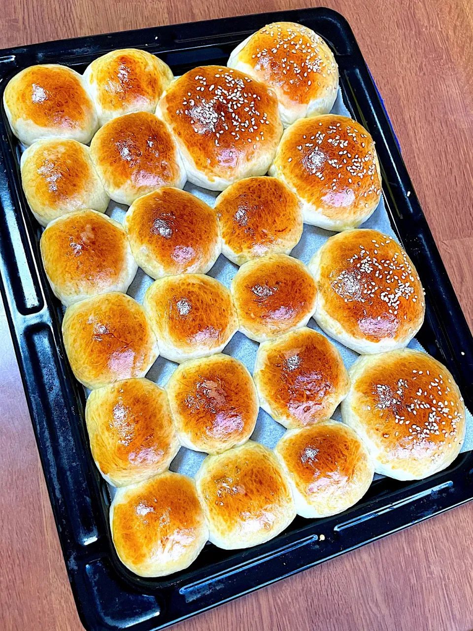 ミニチョコパン&バーガー用バンズ🍞|かなさん