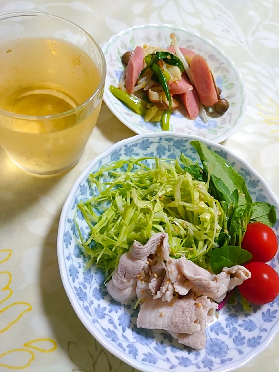 冷しゃぶしゃぶ
あとは手抜きご飯|🍒ふみりん🍒さん