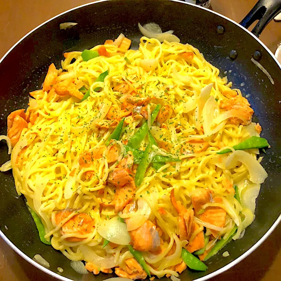 2021.5.14  ＊西海サーモンのクリームパスタ＊|rinrin*mama*さん