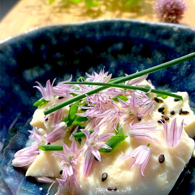 チャイブde冷奴ハーブ冷奴 9421beru Snapdish スナップディッシュ Id L8k0ha