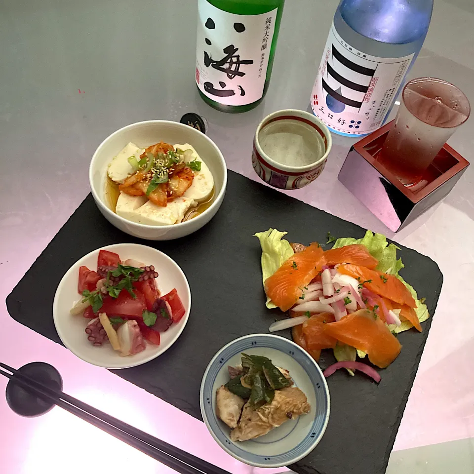 Snapdishの料理写真:昨日の晩酌|Kさん