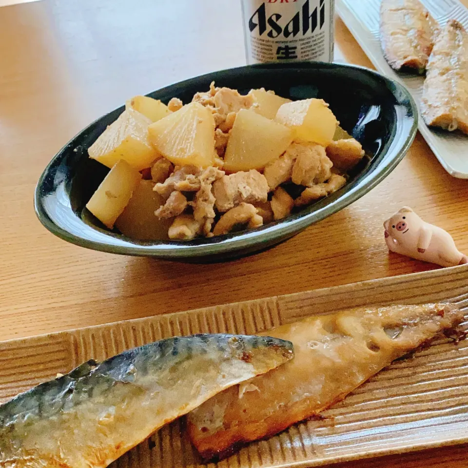 鯖の昆布醤油漬け
鶏と大根の煮物|naoさん