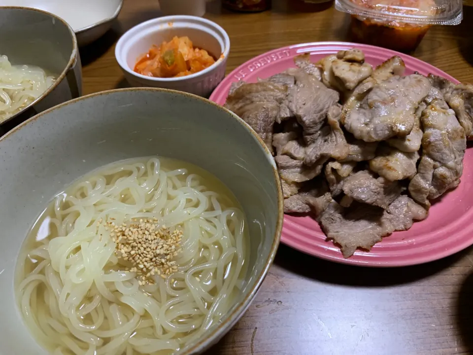 5月15日夜は焼肉と冷麺|とももさん