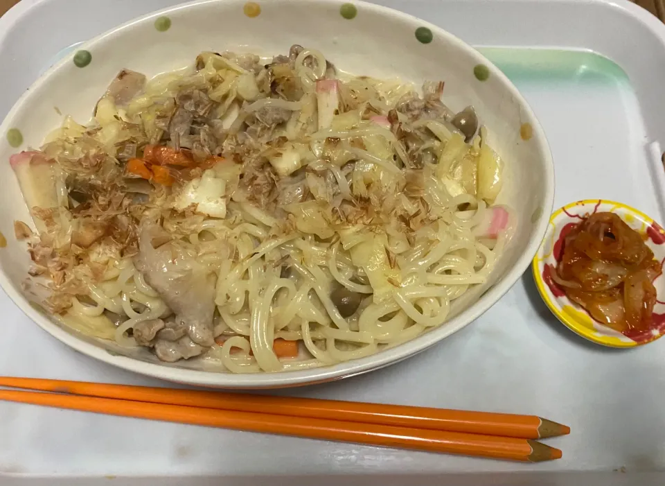 豆乳煮込みうどん！|あんこさん