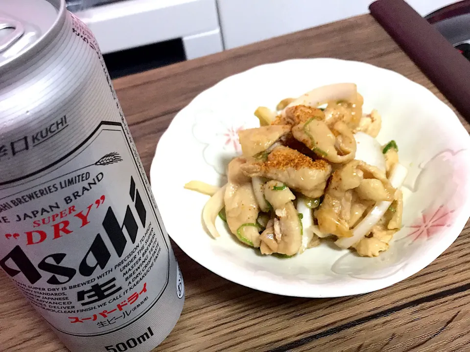 鶏皮ポン酢♡|-Å-(○･v･)ε･●)ﾁｭｯ♡さん