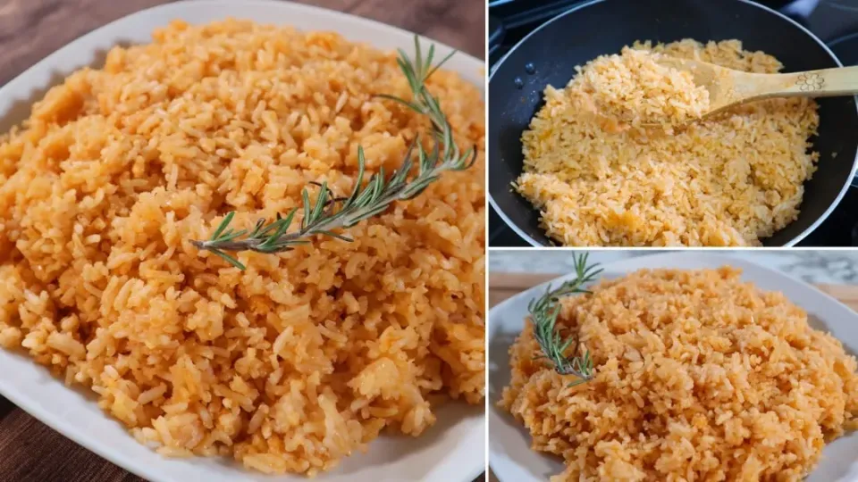 Mexican Rice Recipe|Dine With Nusratさん