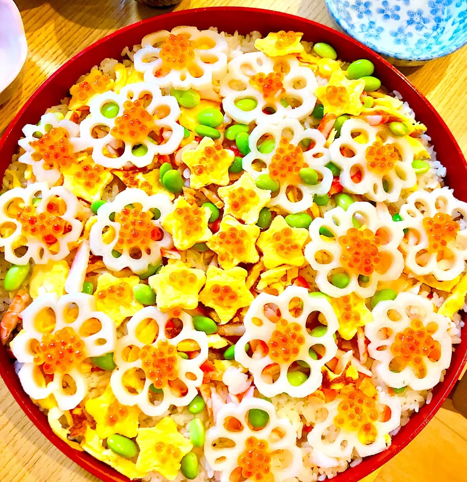 Snapdishの料理写真:お花畑ちらし寿司|さらっと🍀さん