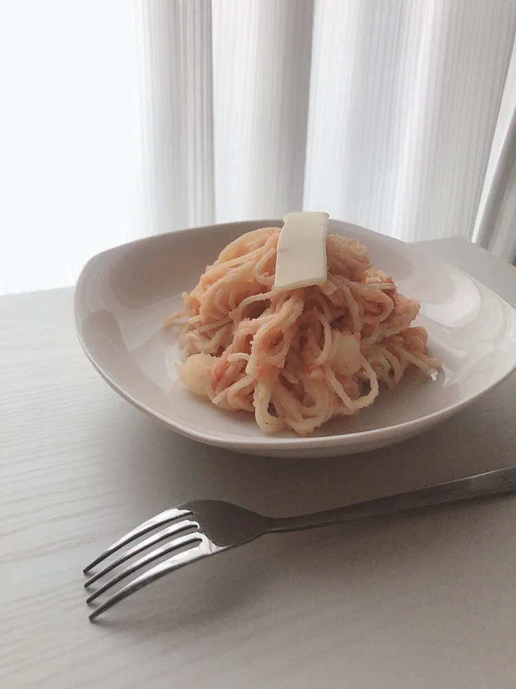 Snapdishの料理写真:たらこパスタ|sakulumiさん