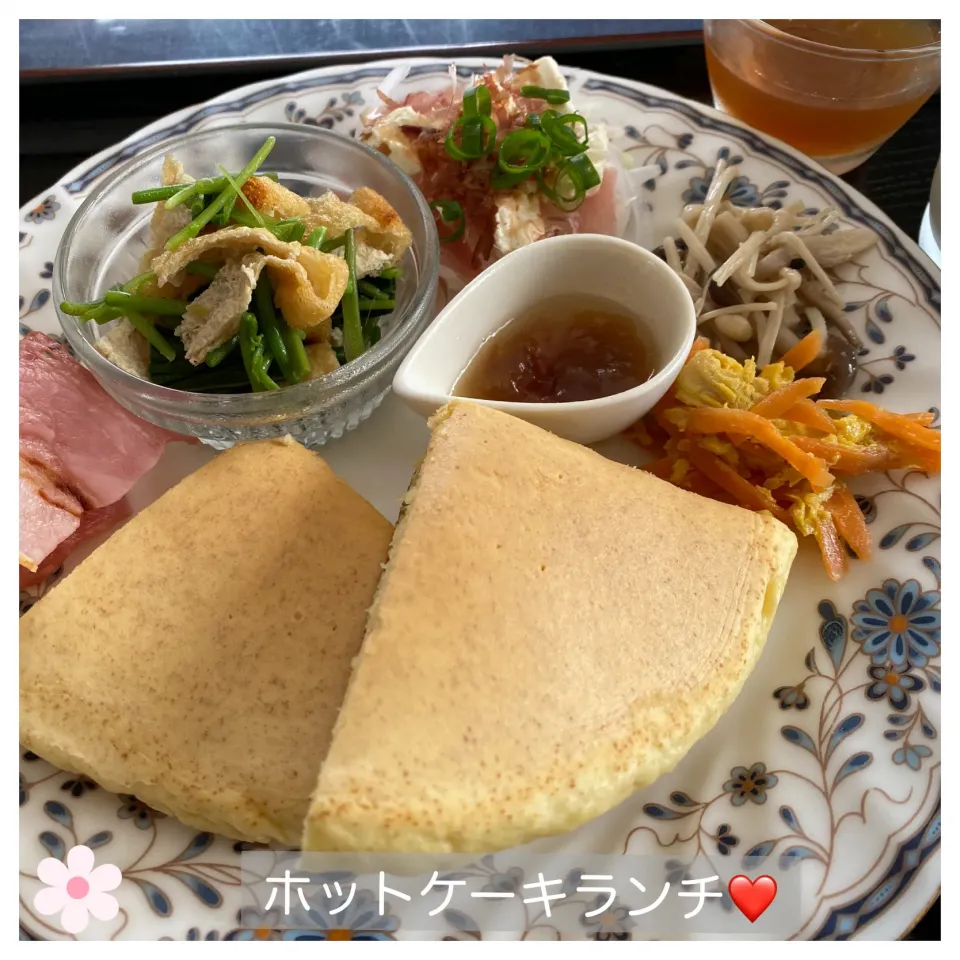 ホットケーキランチ❤️|いのっちさん