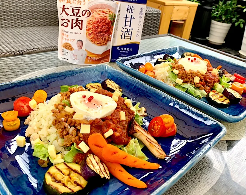 ❤️まーくん亭❤️ギルトフリー料理カリフラワーライスのタコライス✨|kuririnさん