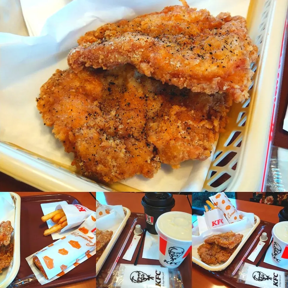 KFCでパリパリ旨塩チキン|うたかた。さん