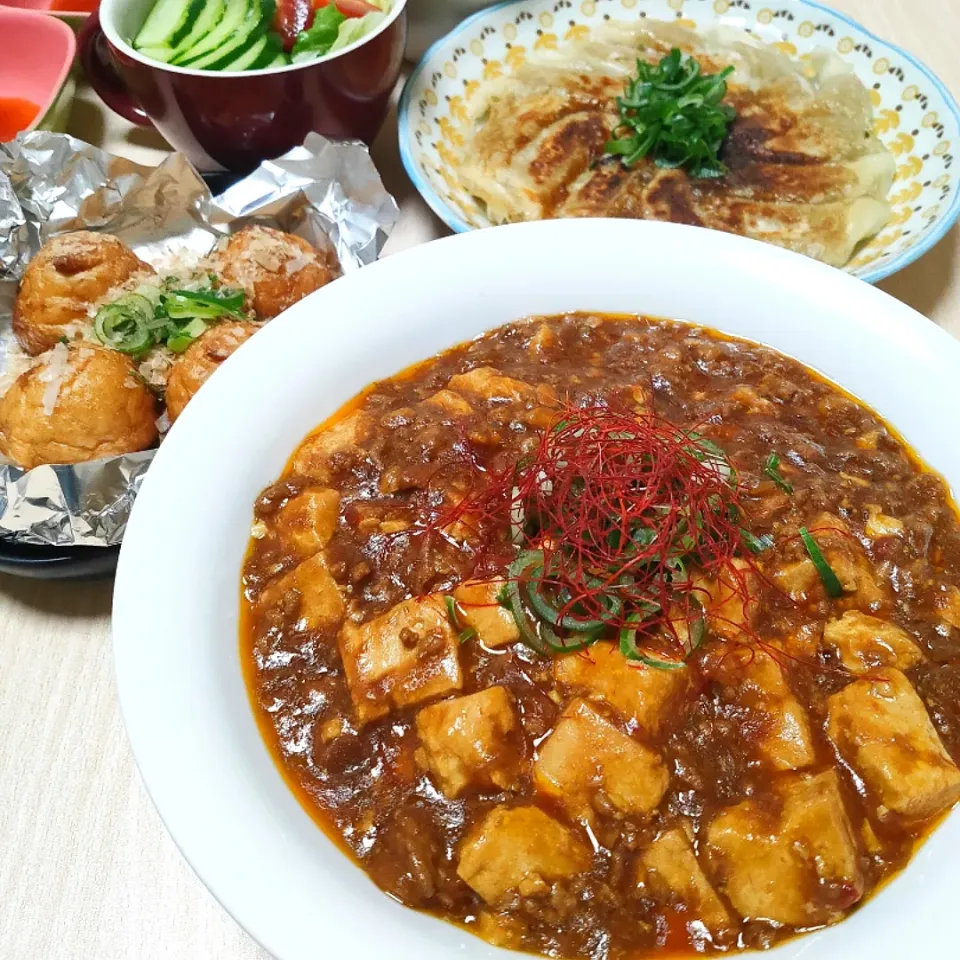 Snapdishの料理写真:四川風 麻婆豆腐
辛さはお好みで花椒油をかけてね💕|キャサリンさん